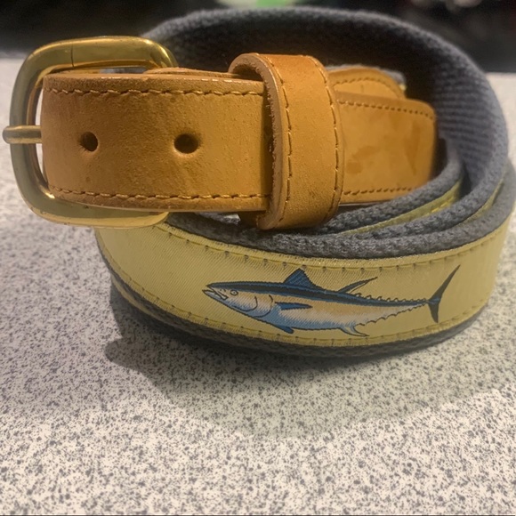 SOLD!!!  GUY HARVEY | VINTAGE | TUNA TRIO | BELT - Picture 4 of 7